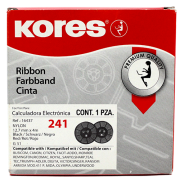 CINTA CALCULAR KORES NEGRO/ROJO 241